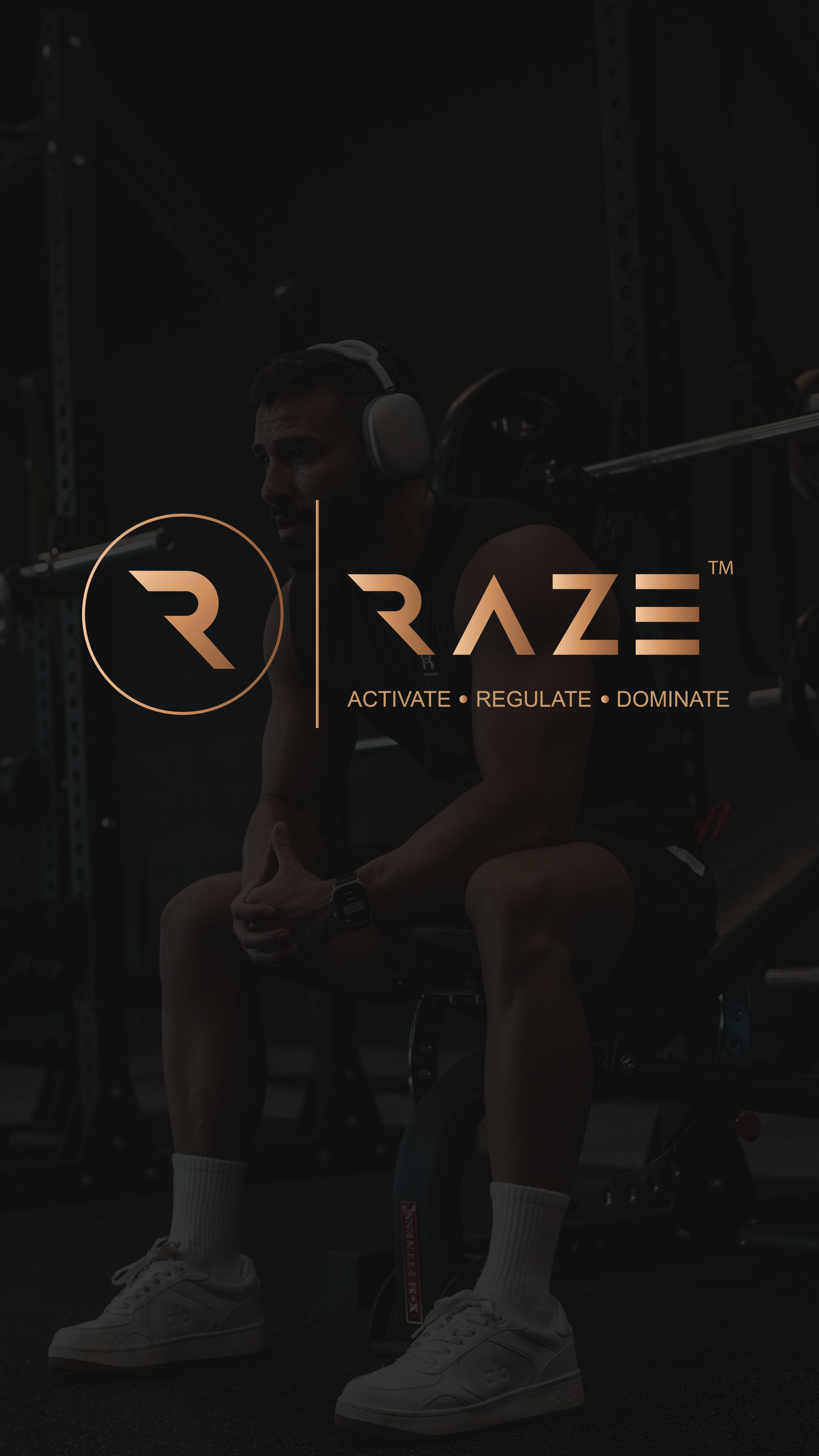 RAZE app — Start